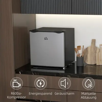 Minifrys Frysbox Elektrisk Silver Nivå