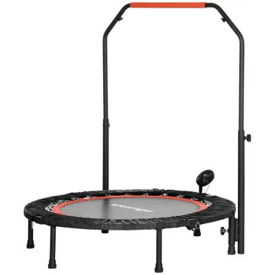 Ministudsmatta med Höjdjusterbart Handtag 99–123 Cm Studsträning