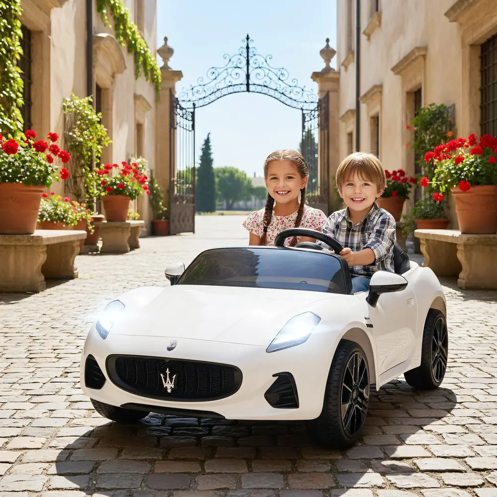 Maserati Elbil för Barn 12V Batteridrift 2-sits