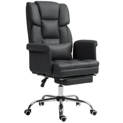 Ergonomisk Kontorsstol Höjdjusterbar Lutande 48–56 cm