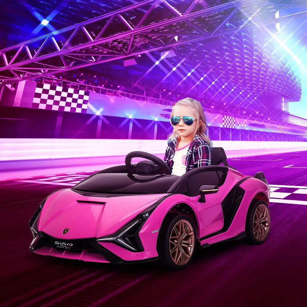 Elbil för Barn Lamborghini 3–5 Km/h Fjärrkontroll 3–5