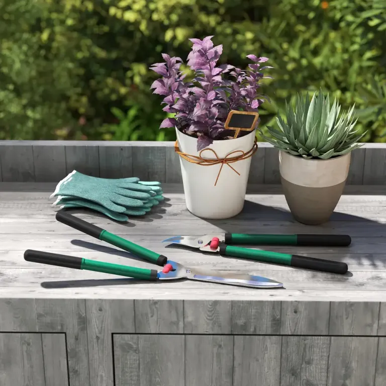 Trädgårdssaxset 2-delat med Bladlängd och Non-stick 40 cm