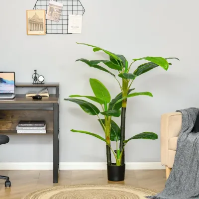Konstgjort Bananträd Stor och Dekorativ Konstväxt i 150 cm