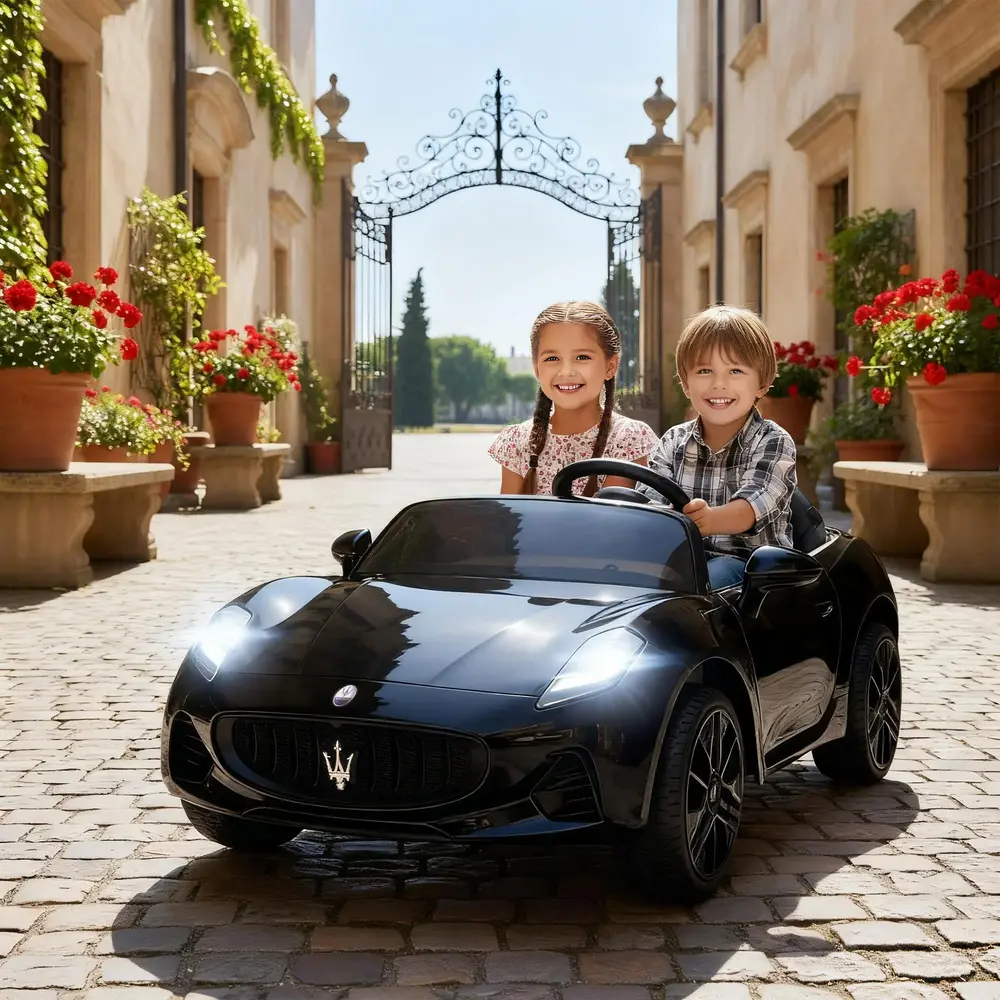 Maserati Elbil för Barn 12V Batteridrift 2-sits
