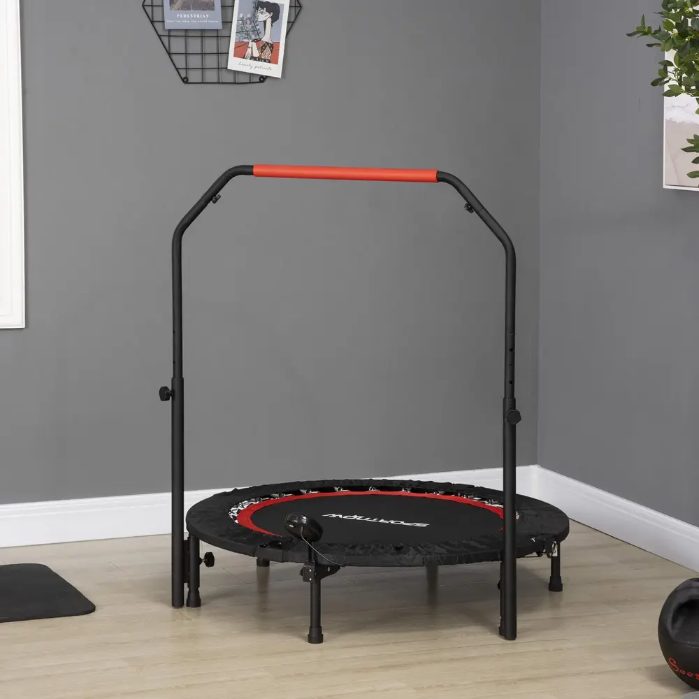 Ministudsmatta med Höjdjusterbart Handtag 99–123 Cm