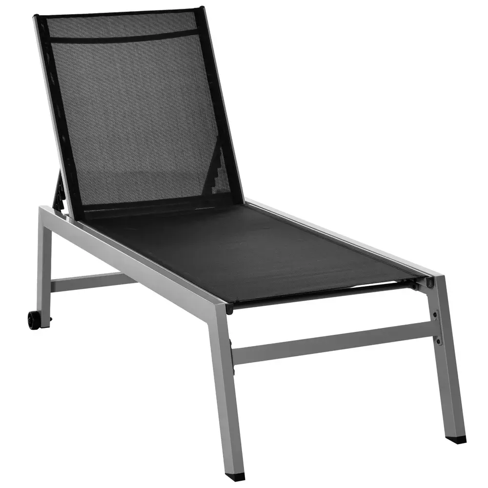 Avkopplingssänd Solstol 5 Stegs Ryggstöd 169 x 65 x 102 Cm