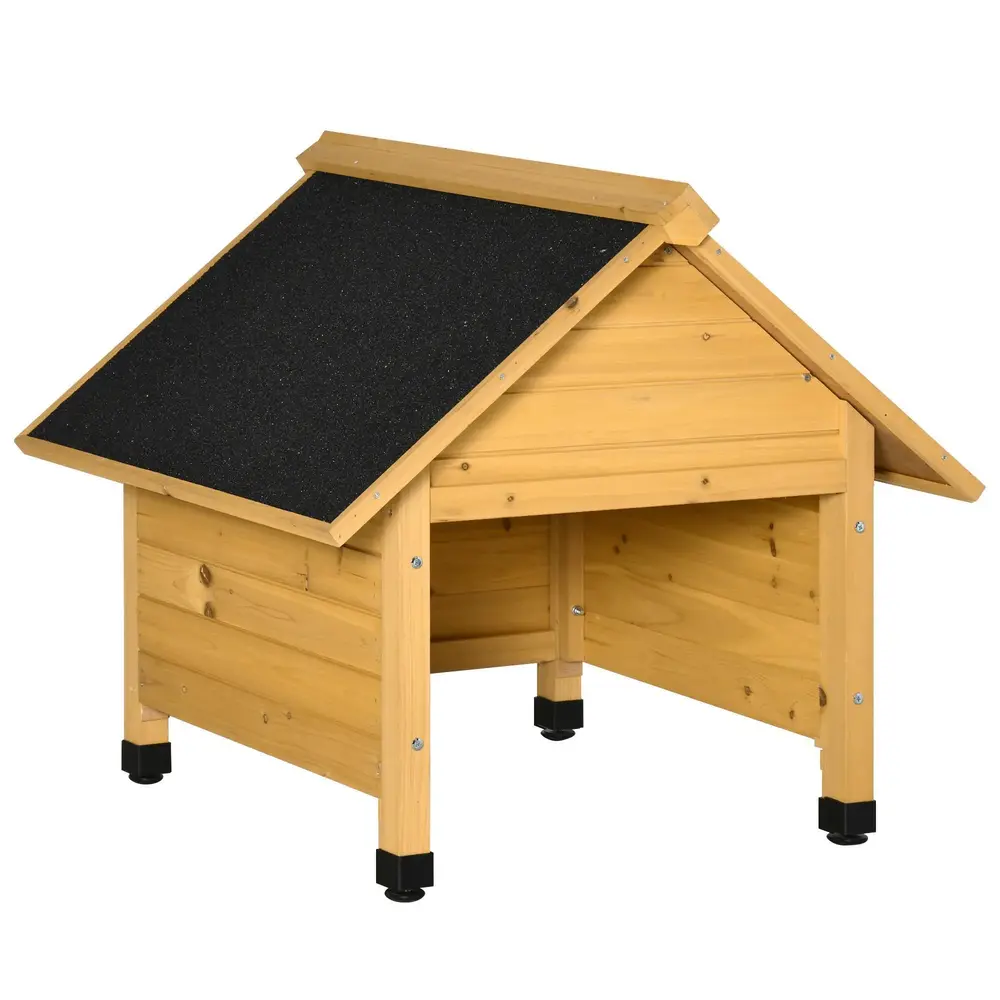 Garage för Robotgräsklippare i Trä 75 x 76 x 70 Cm