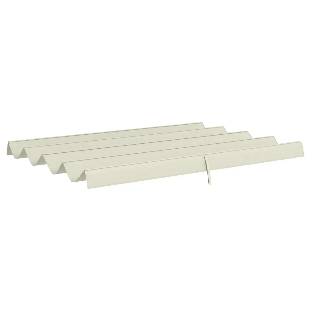Ersättningstak Pergola Tak Infällbart Vågtak 2,85 x 2 m