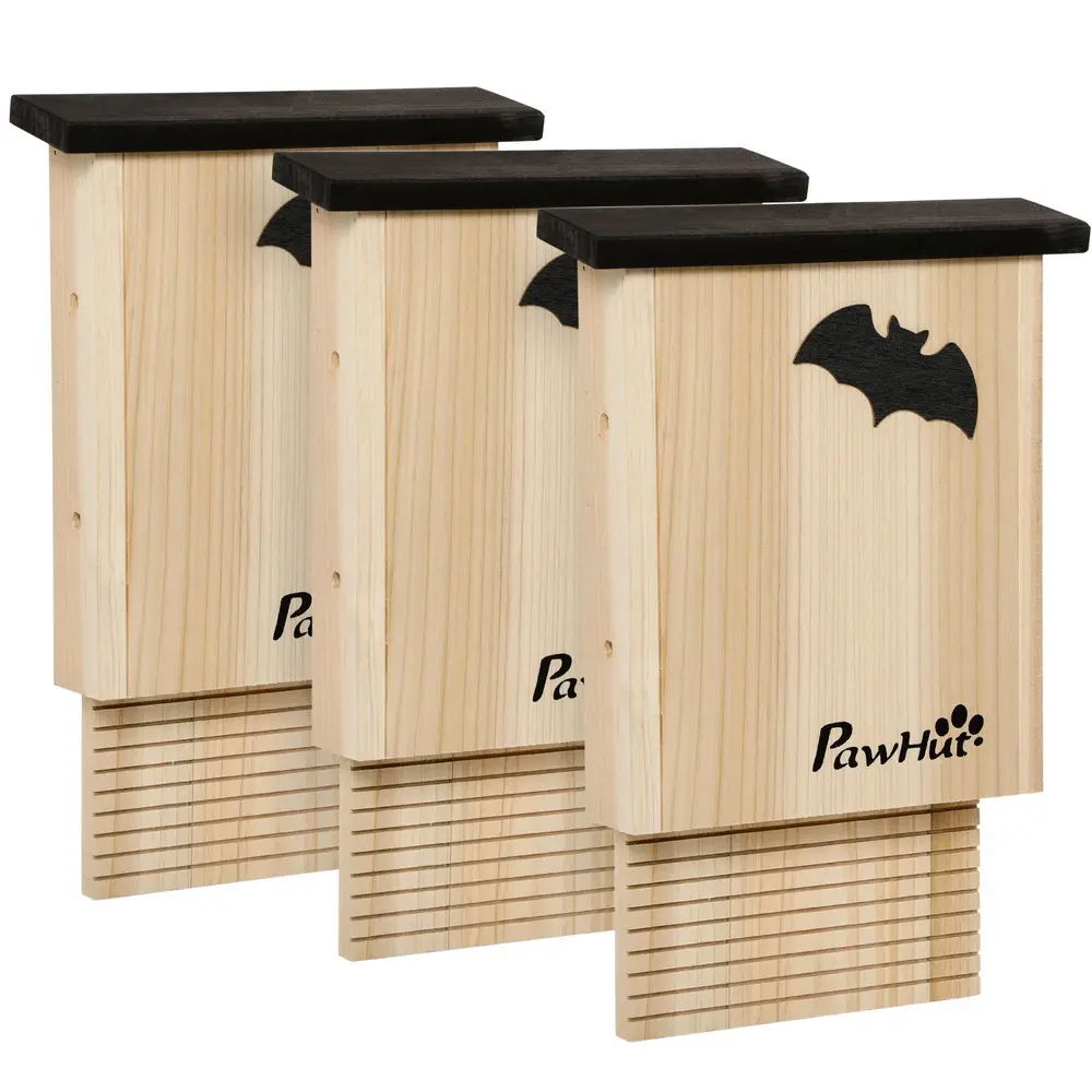 Fladdermushus 3-pack med Yta Hållbar 20 x 15 x 30 Cm
