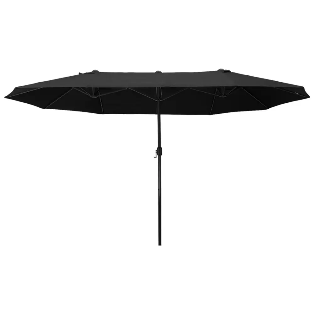 Parasoll Dubbelt Marknadsparaply 460 x 270 x 240 Cm