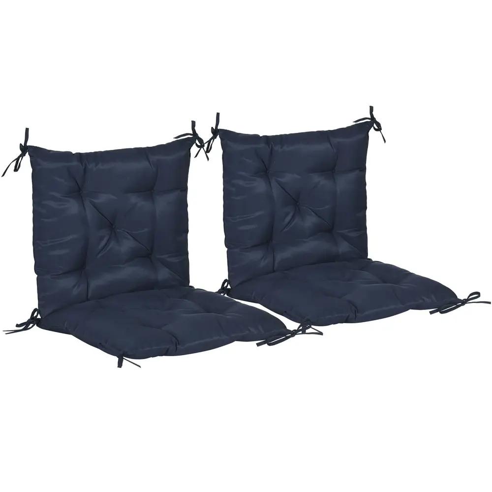 Sittdynor 2-pack med Bindband och Tjock 98 x 50 Cm