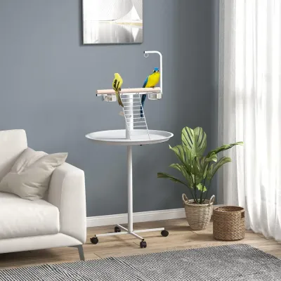 Papegojställning 138 cm med Stege och Gunga