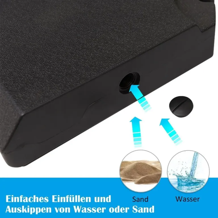 Paraplyvikt 4-Pack Paraplyställ Kan 100 x 100 x 9,5 cm