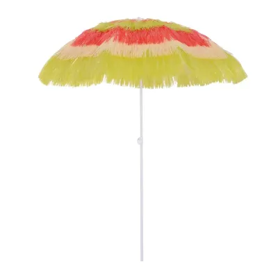 Hawaiiparasoll med Tiltfunktion och UV-Skydd Ø160 cm