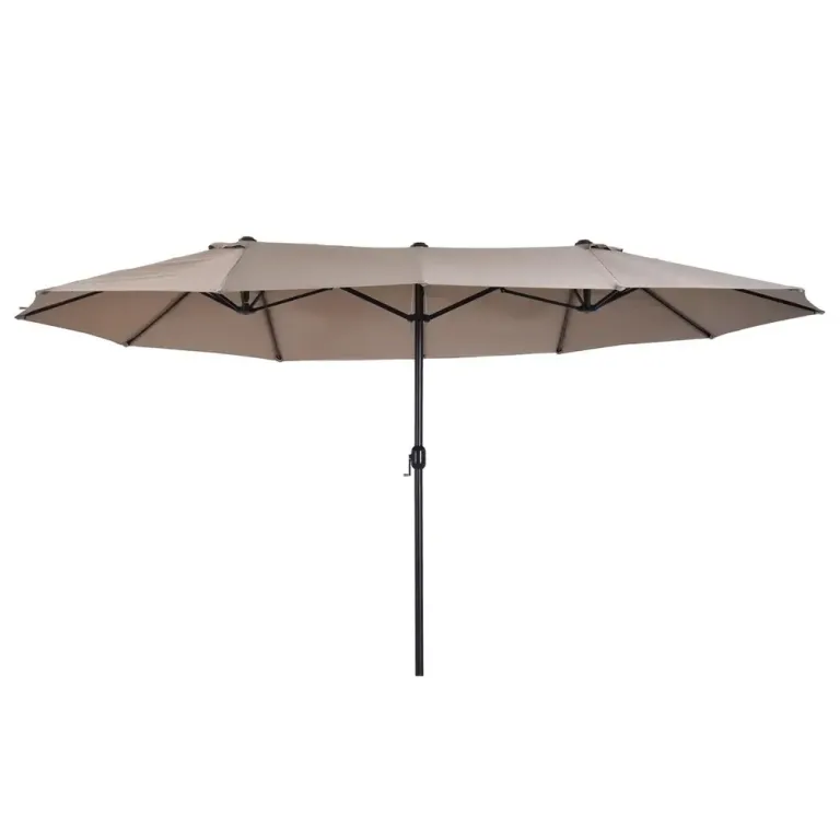 Parasoll Marknadsparaply Dubbelparasoll 460 x 270 240 cm