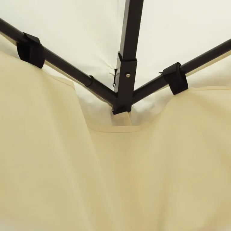 Trädgårdspaviljong i Polyester 3 x 4 m, Krämvit