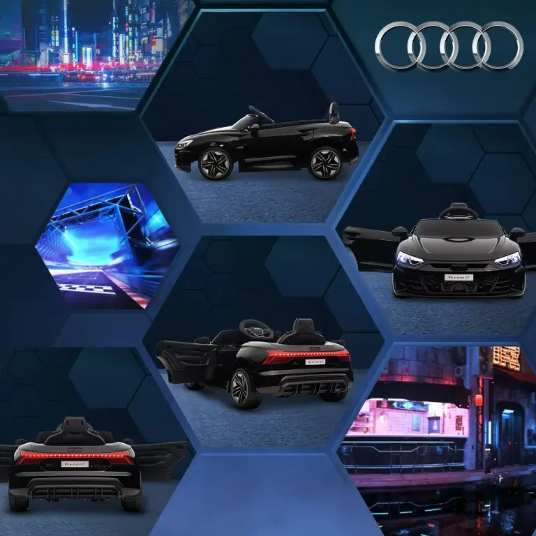 Elektrisk Bil Sport GT för Barn Elbil Audi Licensierad Fjärrkontroll