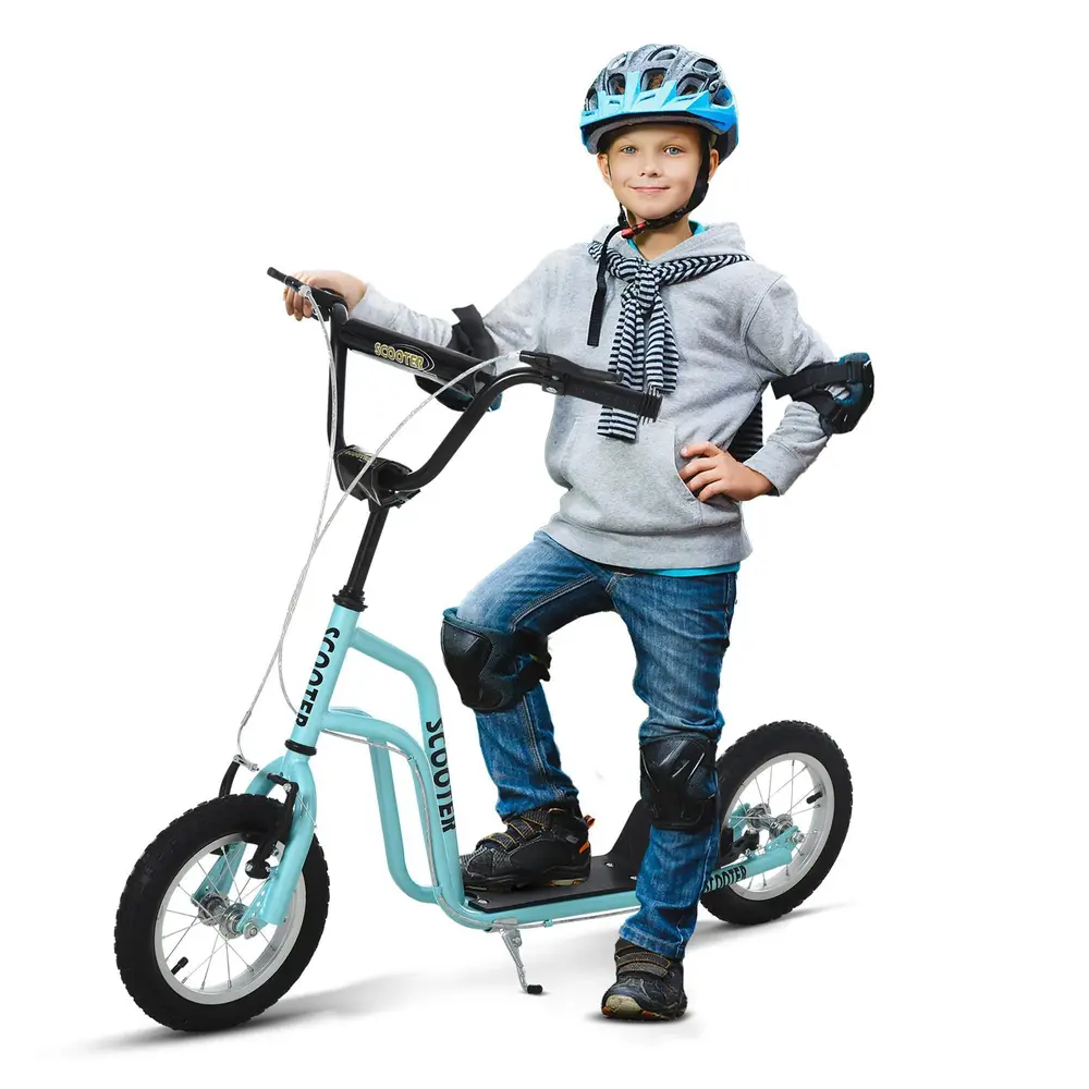 Sparkcykel med Luftdäck för Barn 120 x 58 x 75-80 Cm