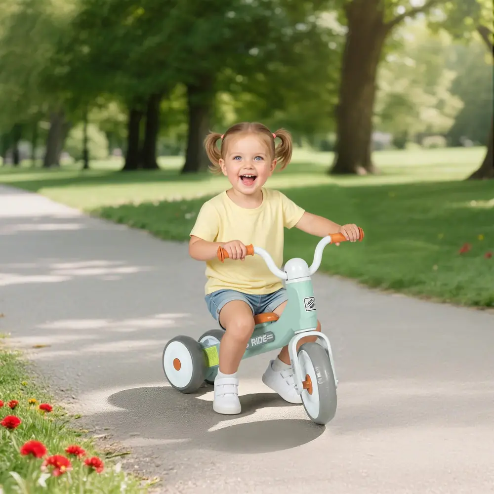Balanscykel för Småbarn utan Pedaler 3 Tysta Hjul