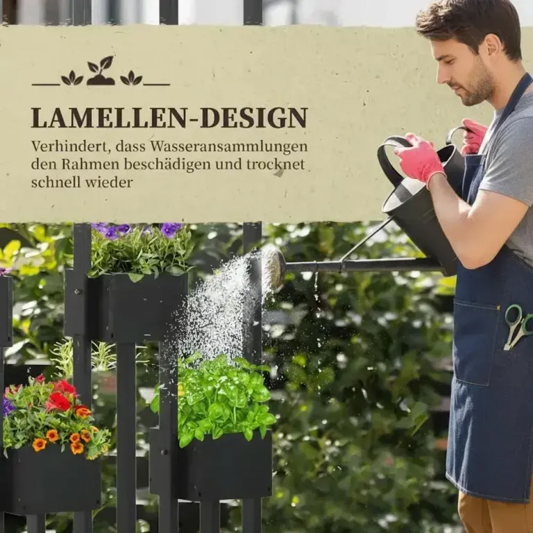Planteringskombination Modulär Stående Planteringslåda Växtlådor