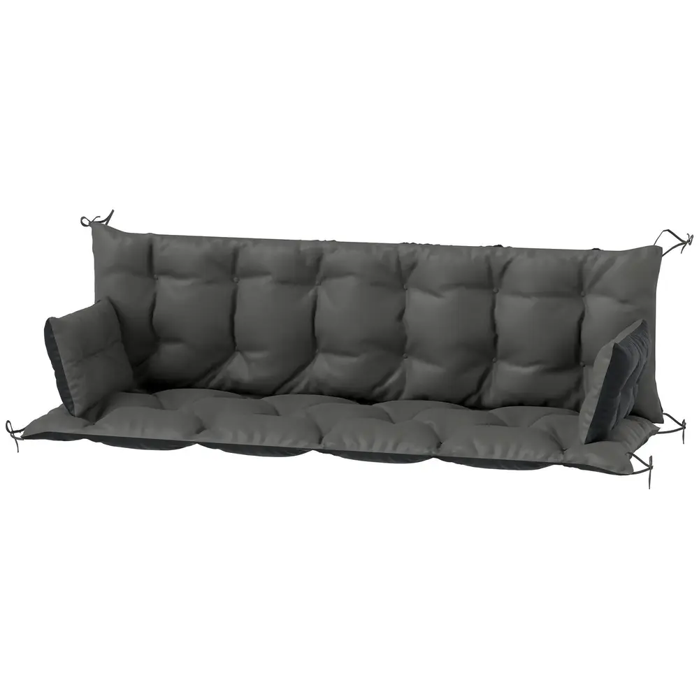 3-Sits Bänkdyna Bänkdyna med Knytband 180X110X8 Cm