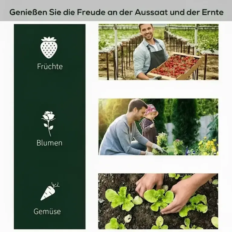 Polytunnelväxthus 3 Rulldörrar Grön