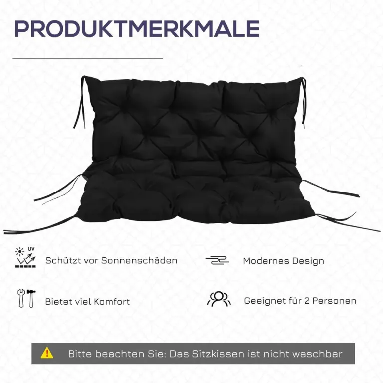 Dynsits Dyna till Trädgårdsbänk och Hammock 150x98 cm