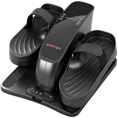 Elektrisk Mini-Pedaltränare med 12 Hastigheter, Svart