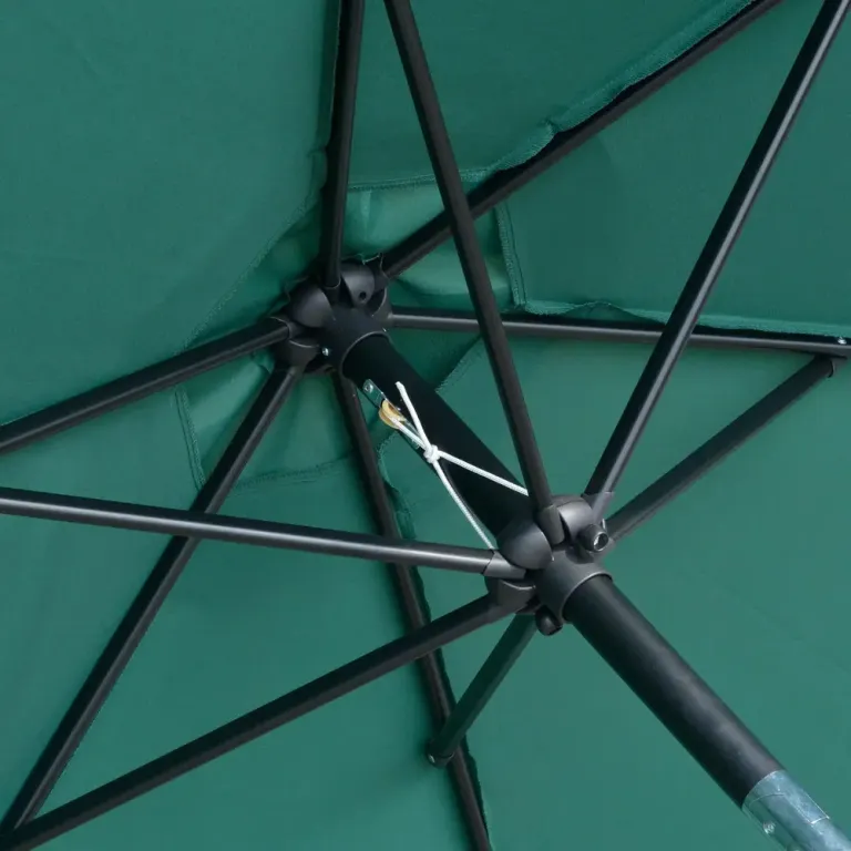 Fällbart Parasoll Trädgårdsparasoll 6 x 2,35 m