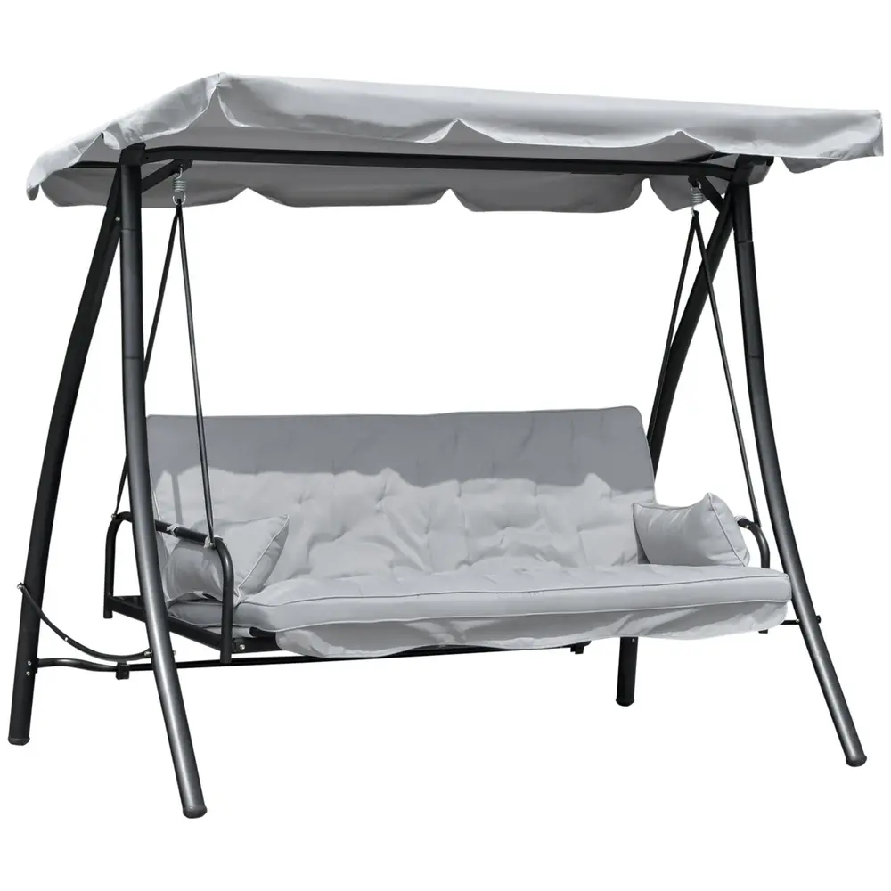 Hammock med Liggfunktion 3-Sits 209 x 114 x 170 Cm
