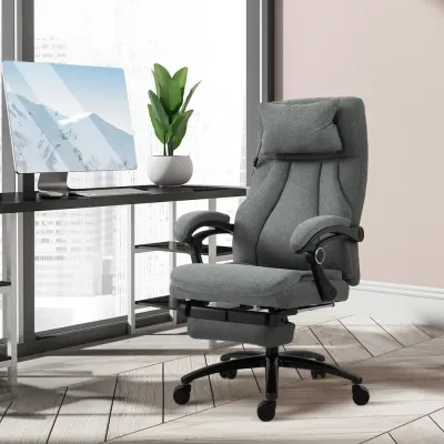 Kontorsstol med Massagefunktion 64 x 74 x 109–117 cm