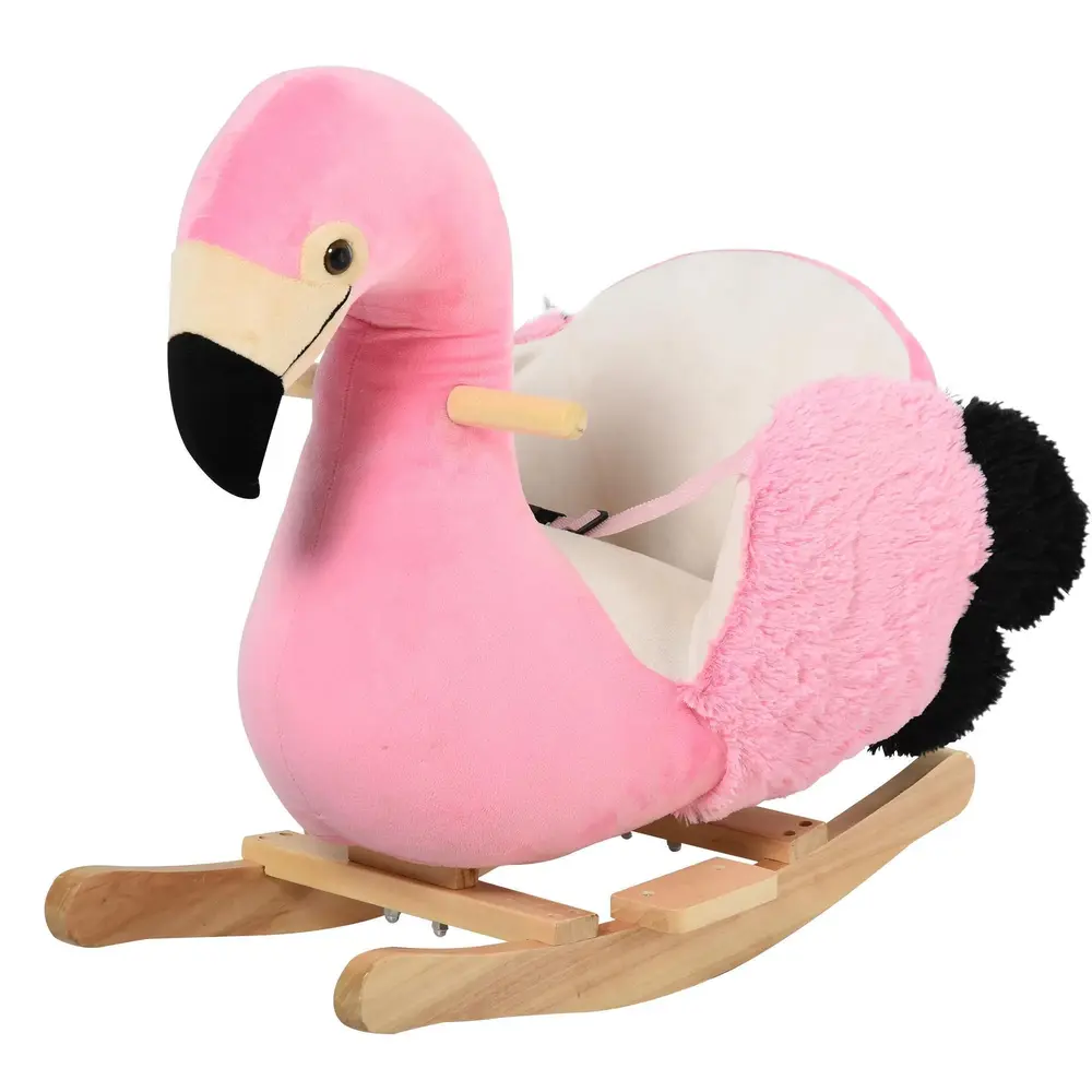 Gungdjur Flamingo Mjuk Plysch Söt 60 x 33 x 52 Cm