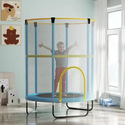 Barnstudsmatta med Skyddsnät Halkfria Ben och Entré