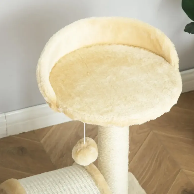 Klösträd 46 cm med Lekbollar, Beige