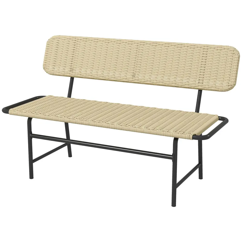 Trädgårdsbord Balkongbord Grå av Stål 145 x 85 Cm