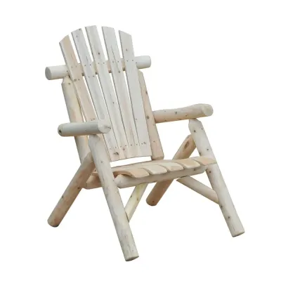 Adirondackstol Hållbar Natur Lärk 83 x 68 x 101 cm