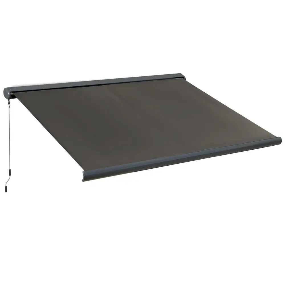 Pergola med Soltak Trädgårdspaviljong i 3,6 x 3 x 2,27 M