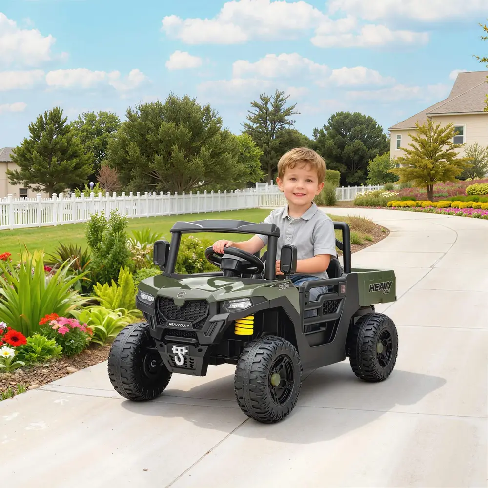 Elfordon 2 Motorer Trunk UTV Design Music Function