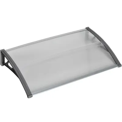 Entrétak och Baldakin mot Regn och Vind 110 x 60 cm, Grå
