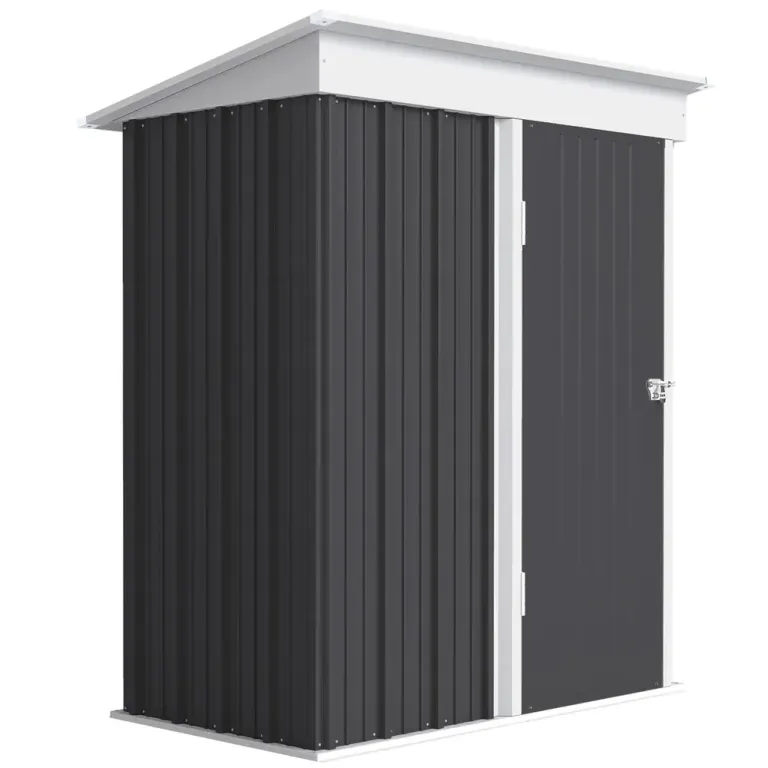 Redskapsbod med Hyllplan och Låsbar Dörr 150 x 120 x 180 cm
