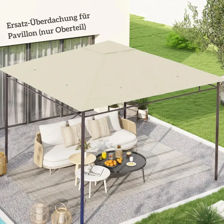Reservtak till Paviljong 8 Dräneringshål 3 x 3 m