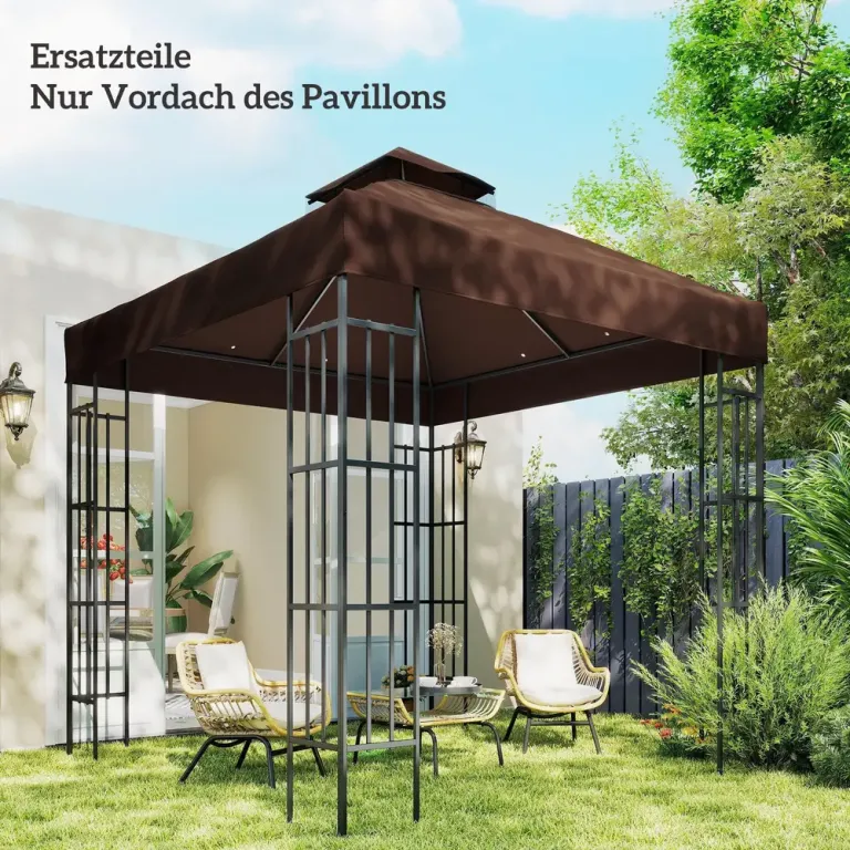 Reservtak till Paviljong med Dräneringshål Paviljongtak