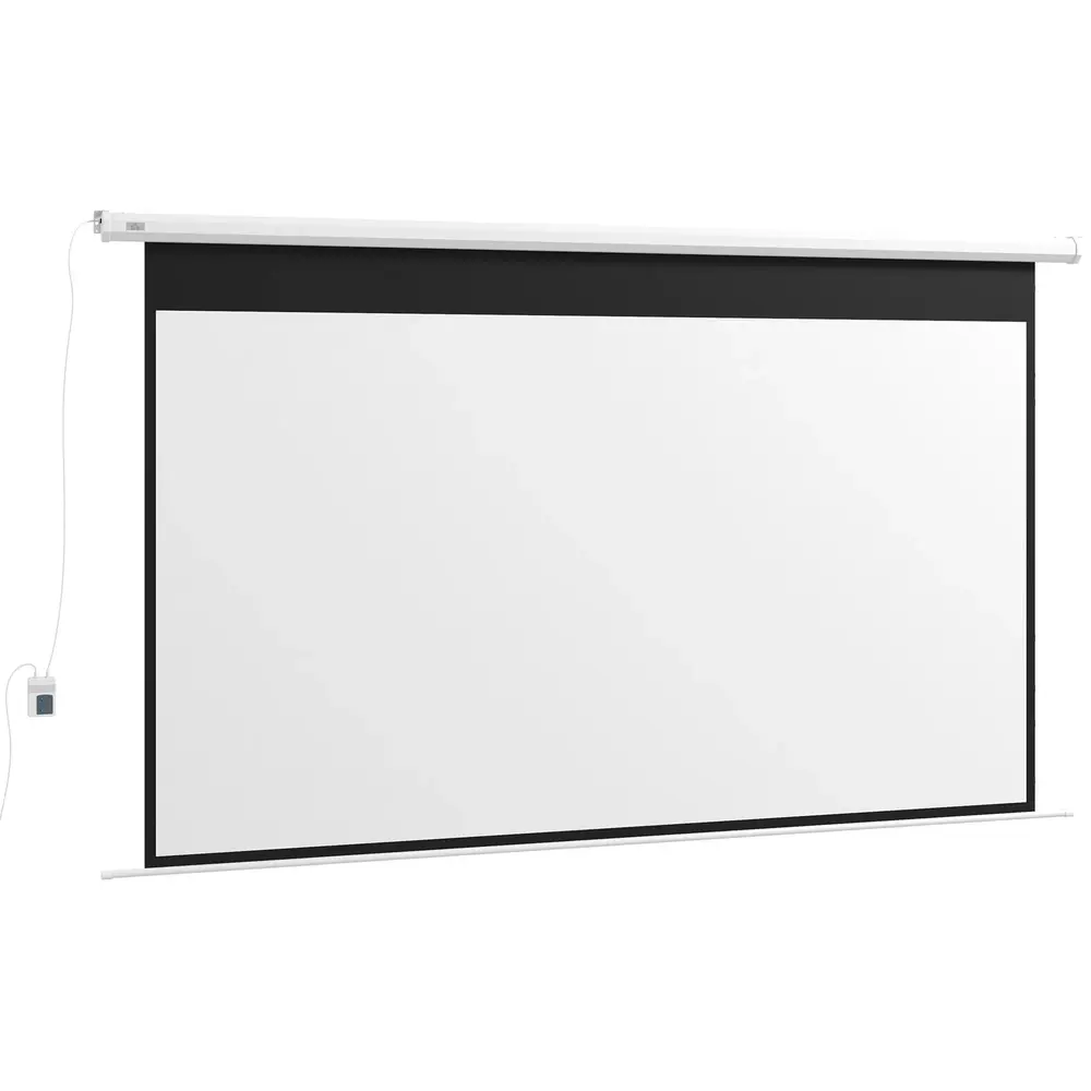 Projektorduk 16:9 Fjärrkontroll Vit 266x149cm 120 Tum