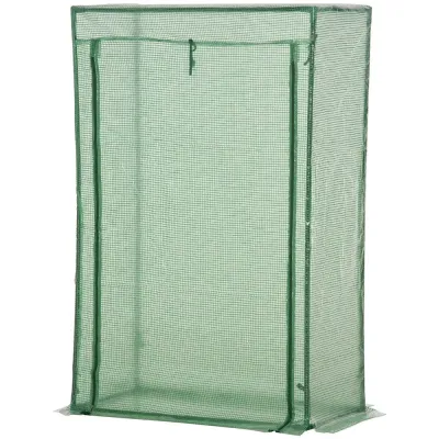 Litet Växthus med Rullgardin Kompakt 100 x 50 x 150 cm