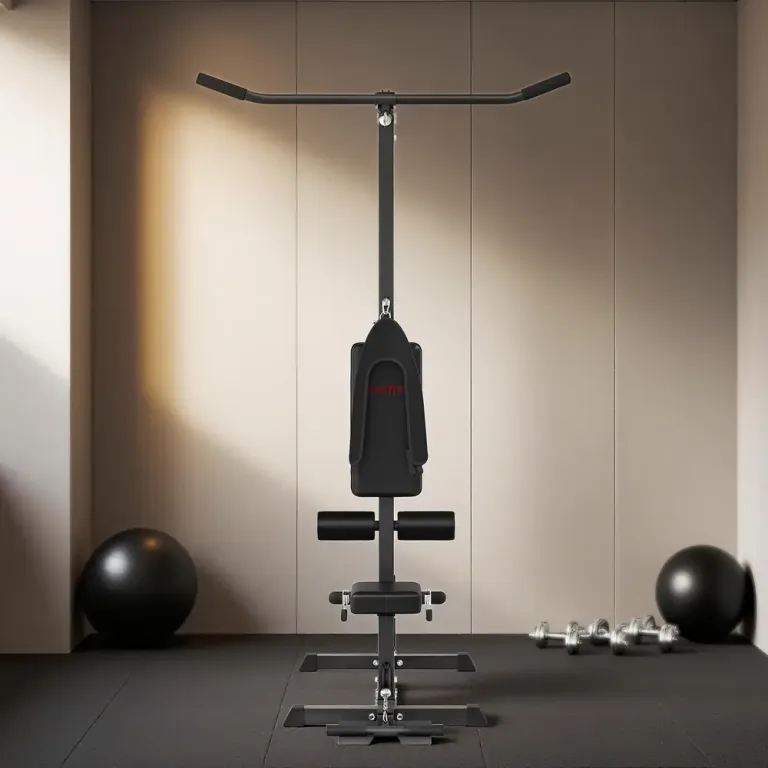 Roddmaskin för Hemmabruk Stål Syntetiskt Läder Svart Multigym