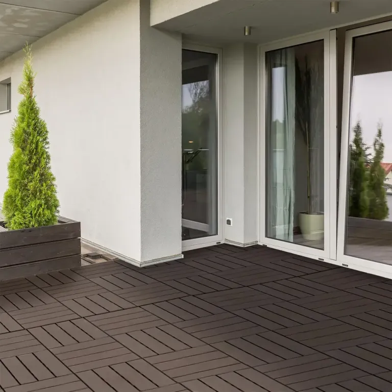 Altanplattor 9 St 0,81 M² Klickplattor Cm Balkongplattor Plast Pack