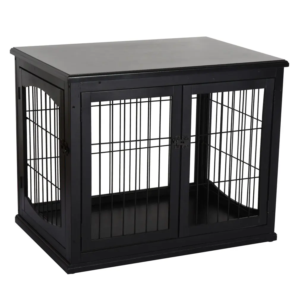 Hundhus med Bordsyta Liten Djurbur 81 x 58,5 x 66 Cm