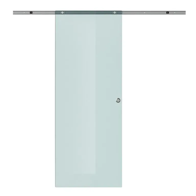 Rumsavdelare Matt Säkerhetsglas Skjutdörr