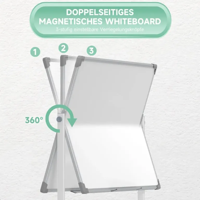 Sopkärl Sorteringskärl Silver Whiteboard Tavla Stativ Rullbar