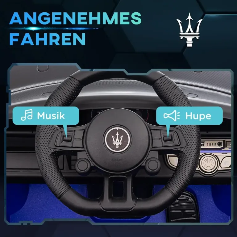 Elbil för Barn 12 v med Fjärrkontroll, Blå
